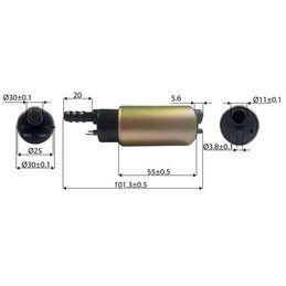 FUEL PUMP PIAGGIO BEVERLY RST 4T 4V IE EU3 125 2010-2013