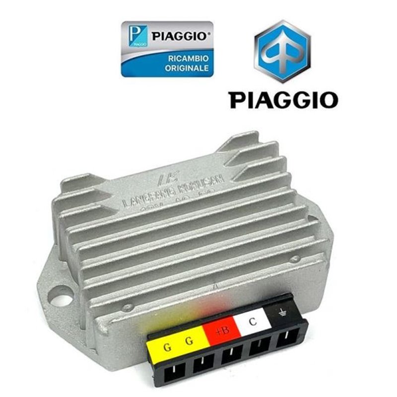 ORIGINAL VOLTAGE REGULATOR PIAGGIO VESPA PX 150 NUOVI MODELLI - FRENO A DISCO 150 1990
