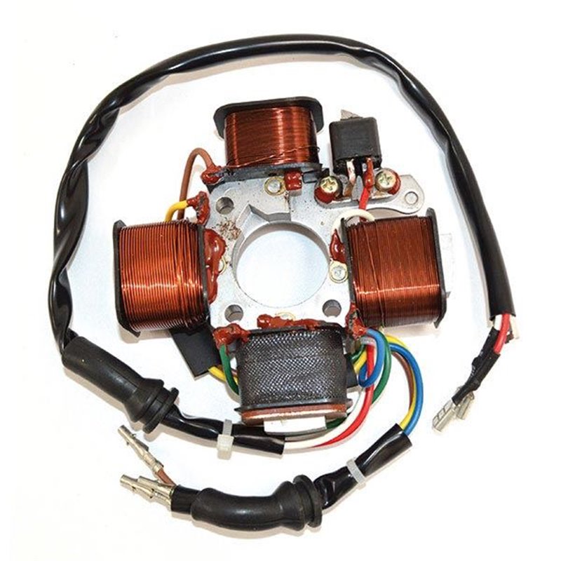 STATOR 4 POLES PIAGGIO BOSS (CBS1T) 50 1988-1990 STATOR 4 POLES PIAGGIO BOSS (CBS1T) 50 1988-1990