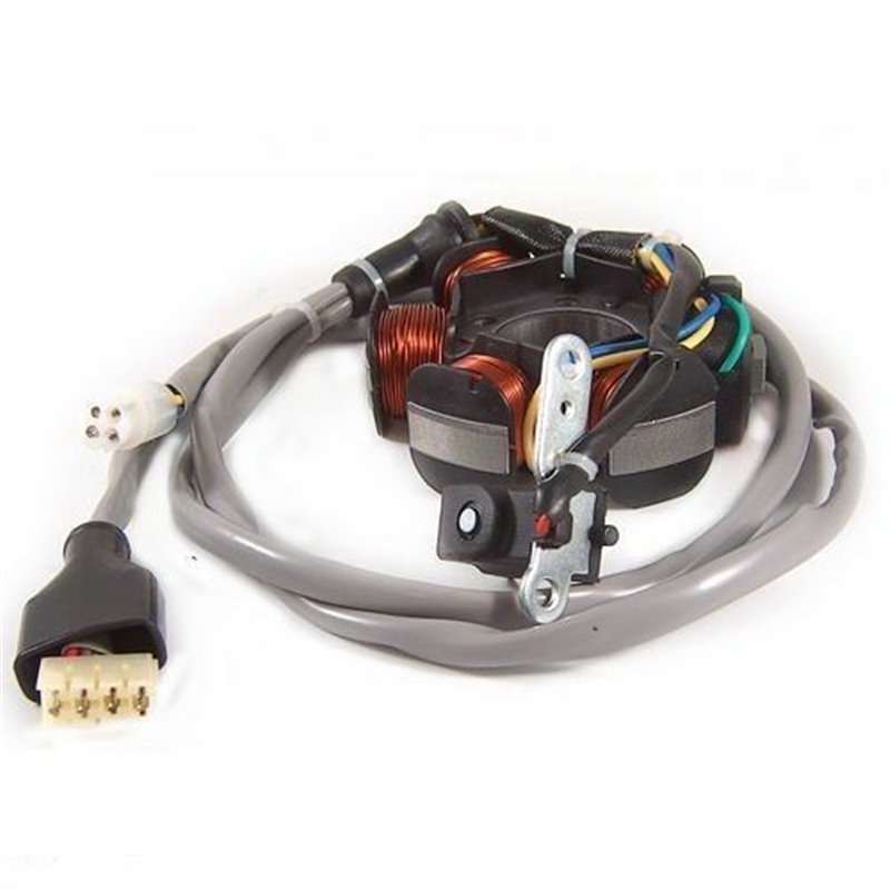 ESTATOR DE 5 BOBINAS CON CONECTOR DE 4 CABLES PIAGGIO HEXAGON LX4 125 1998-1999