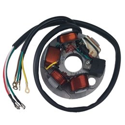 STATOR AVEC 5 BOBINES ET 7 CÂBLES VESPA ET3 PRIMAVERA 125 1976-1983