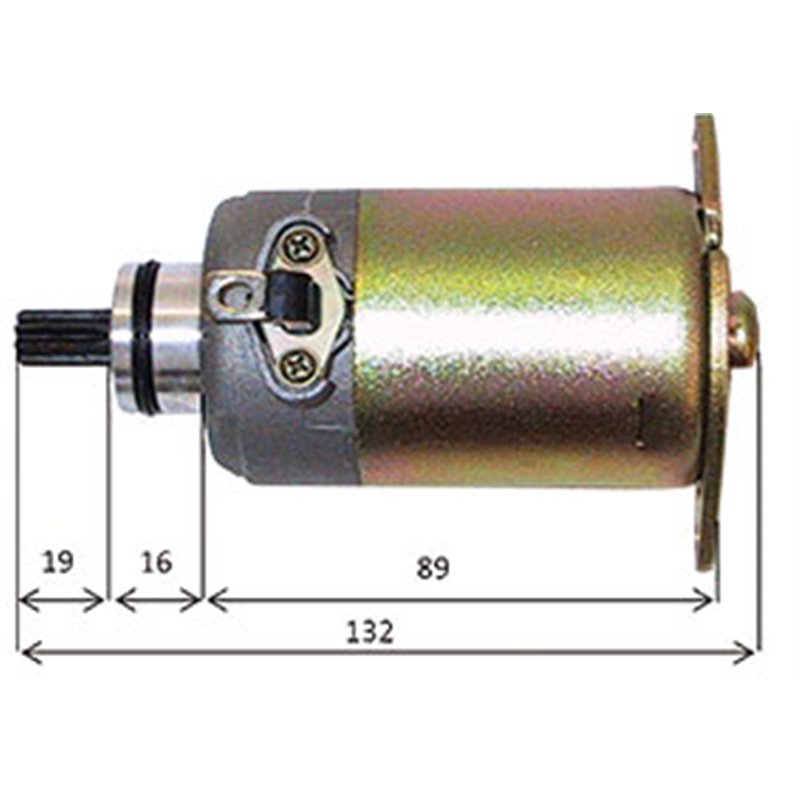 MOTORINO AVVIAMENTO MALAGUTI F18 WARRIOR 125 2000-2002