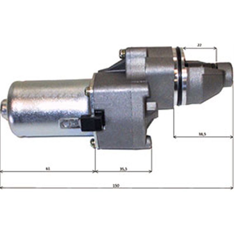 MOTOR DE ARRANQUE APRILIA TUONO 50 2003-2004