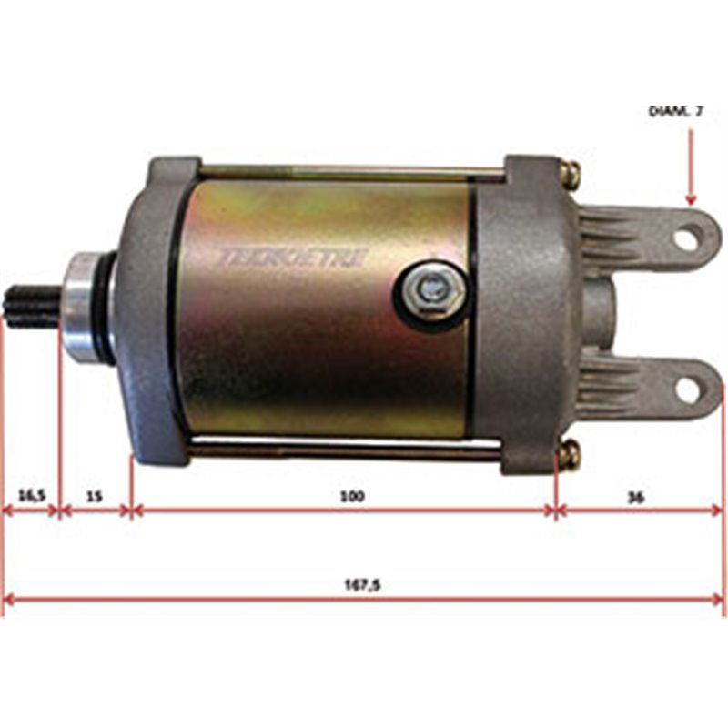STARTER MOTOR KYMCO B&W 250 2000 STARTER MOTOR KYMCO B&W 250 2000
