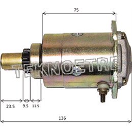 STARTER MOTOR PIAGGIO APE 50 09