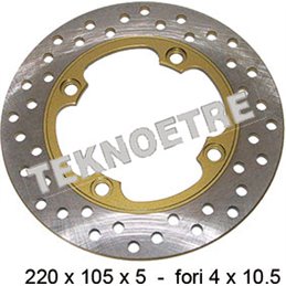 DISCO FRENO ANTERIORE HONDA NES CHIOCCIOLA 125 2000-2006