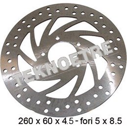 FRONT BRAKE DISC DERBI RAMBLA 125 2008-2009