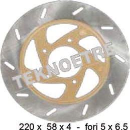 DISCO DE FRENO DELANTERO DERBI VARIANT 125 SPORT 4T EU3 2012