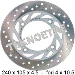 DISCO DE FRENO DELANTERO HONDA FES FORESIGHT 250 1998-2005
