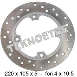 REAR BRAKE DISC PEUGEOT SV 250 2002-2004