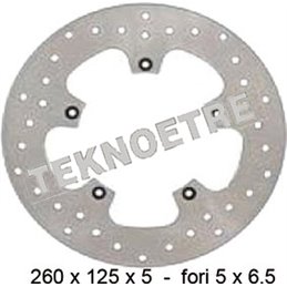 FRONT BRAKE DISC PIAGGIO X EVO 125 2007-2016