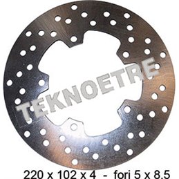REAR BRAKE DISC APRILIA SCARABEO LIGHT 125 2007-2008