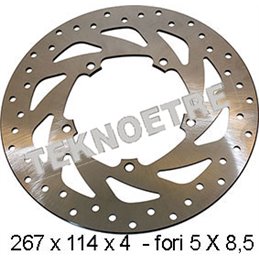 DISQUE DE FREIN AVANT YAMAHA HW XENTER 125 12 