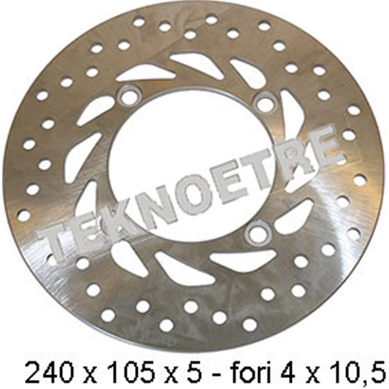 REAR BRAKE DISC HONDA SH 125 INIEZ. 2009