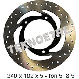 REAR BRAKE DISC PIAGGIO BEVERLY 350 4T 4V IE SPORT TOURING 2011