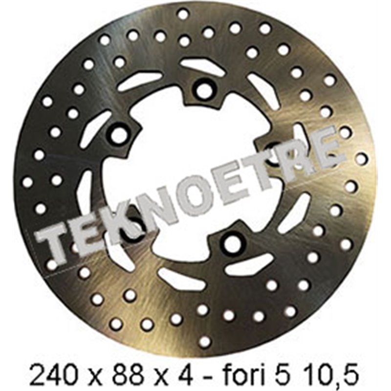 REAR BRAKE DISC KYMCO AGILITY 125 I R16 POWER UP EU5 2023 REAR BRAKE DISC KYMCO AGILITY 125 I R16 POWER UP EU5 2023