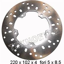 HINTERE BREMSSCHEIBE APRILIA SCARABEO LIGHT 125 IE 2009-2012