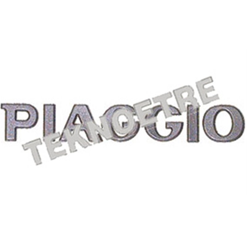 PLAQUE PIAGGIO SUPER HEXAGON 125 GTX 12" 2001-2002