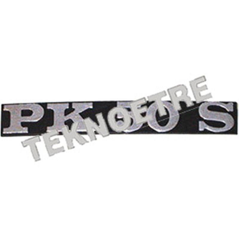 PLAQUE PIAGGIO VESPA PK 50 S 1982-1985