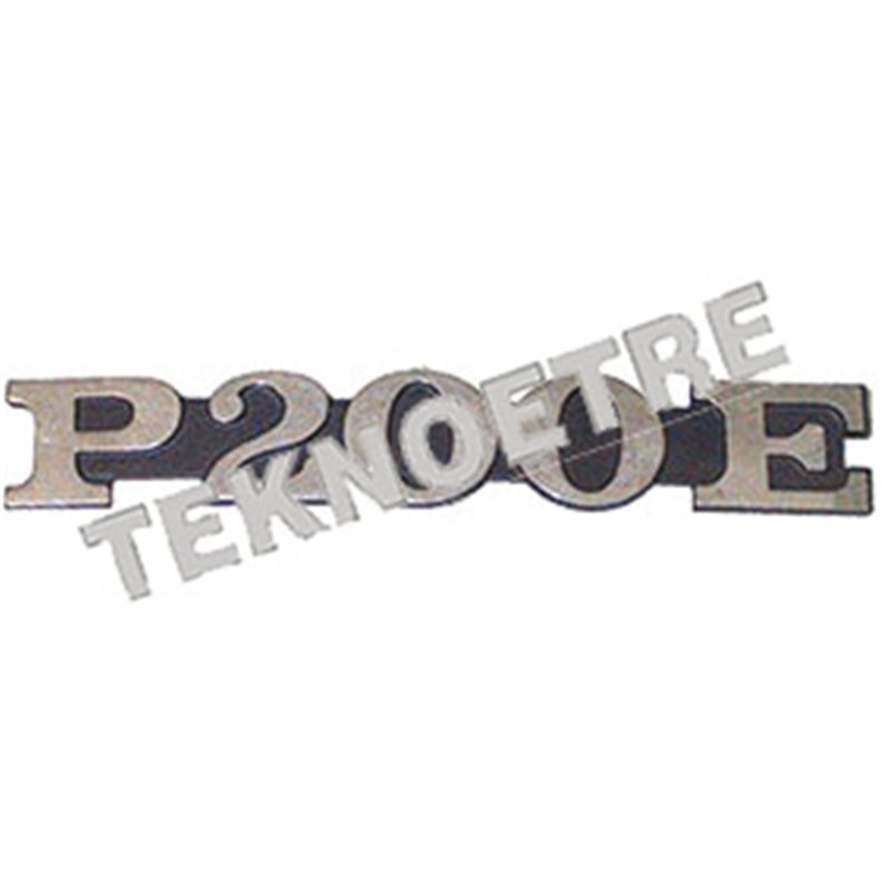 PLATE PIAGGIO VESPA P 200 E 1977-1981 PLATE PIAGGIO VESPA P 200 E 1977-1981