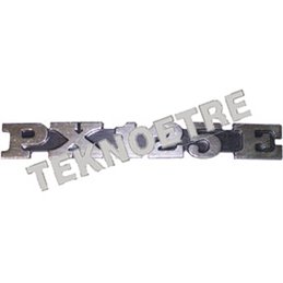 PLAQUE PIAGGIO VESPA PX 125 E 81 ->