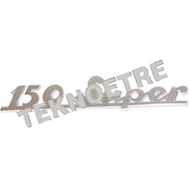 PLAQUE PIAGGIO VESPA 150 SUPER 65