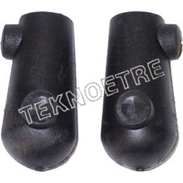 PAIR OF SHOES PIAGGIO VESPA 125 ET3 1976-1983