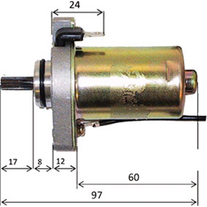 STARTER MOTOR YAMAHA YA R AXIS 50 1995-1996