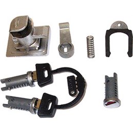 BLOC DE VERROUILLAGE DU PANNEAU D'ALLUMAGE PIAGGIO VESPA 50 N 1989-1990