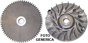 Fixed Drive Half Disc DERBI BOULEVARD 125 4T EU3 2008-2012 5506532 #23