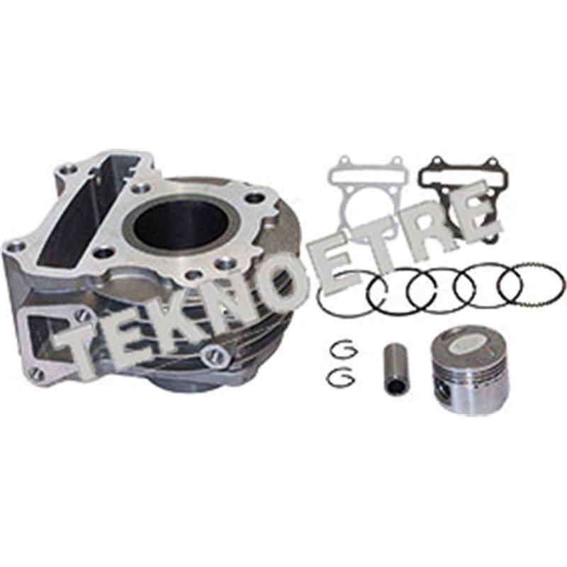KIT CYLINDRE GROUPE THERMIQUE KYMCO AGILITY 50 4T CARRY 2011