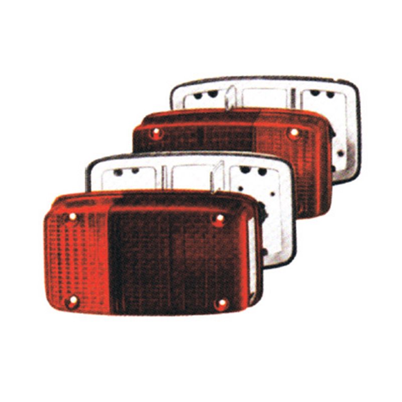 PAIR OF REAR LIGHTS PIAGGIO APE 400 - 400 R PAIR OF REAR LIGHTS PIAGGIO APE 400 - 400 R