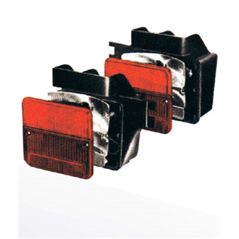 PAIR OF REAR LIGHTS PIAGGIO APE TM P 50/FL 1 (TL 6) DAL 1989