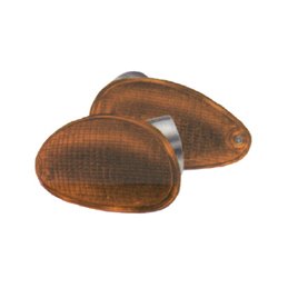 PAIR OF REAR PLASTICS PIAGGIO VESPA 50/ET 2 DAL 1997