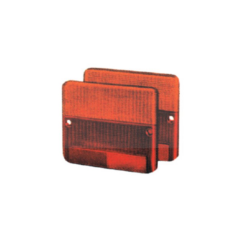 COPPIA PLASTICHE POSTERIORI PIAGGIO APE 550 1964