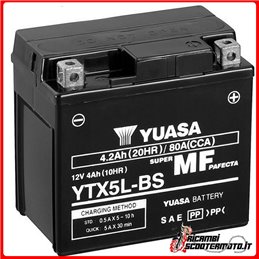 YUASA BATTERY APRILIA SCARABEO 100 2T 2000-2006
