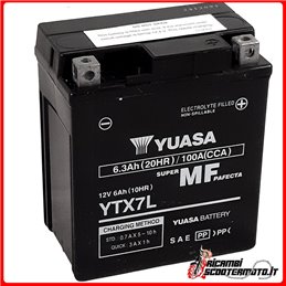 YUASA BATTERY SUZUKI DF 125 EX 1999-2001