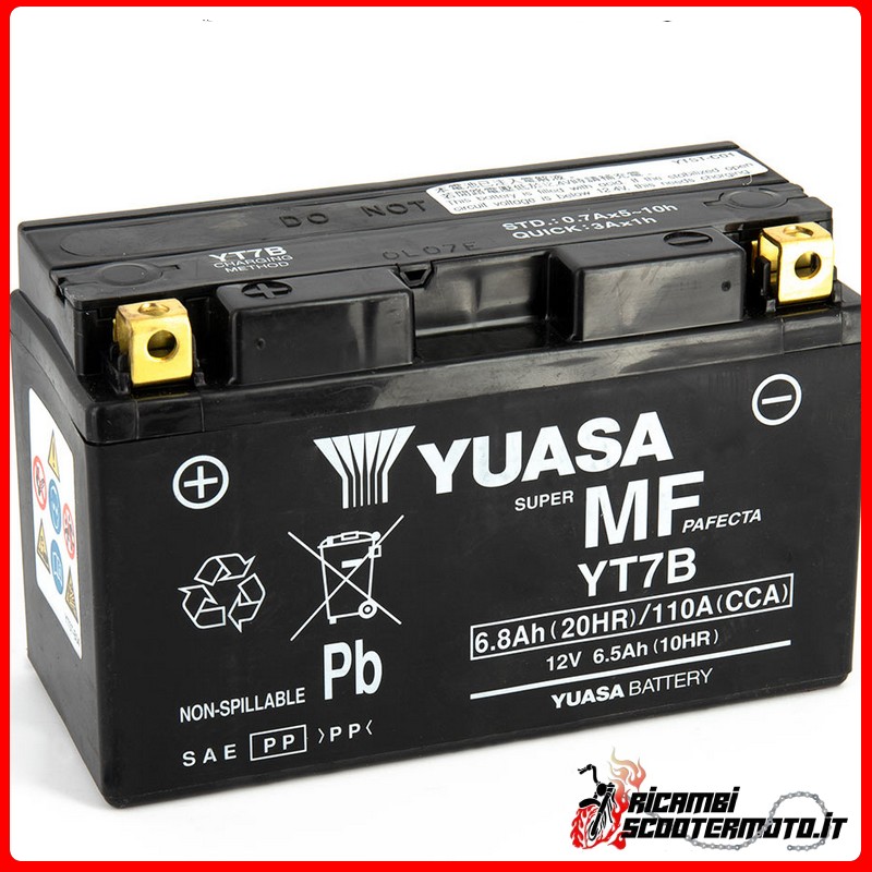YUASA BATTERY MBK YP 250 SKYLINER 1996-2005